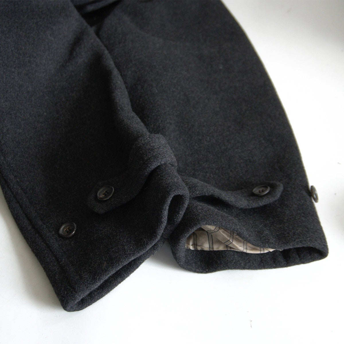 COMME des GARCONS HOMME 80s Archive Wool Chester Coat Size M