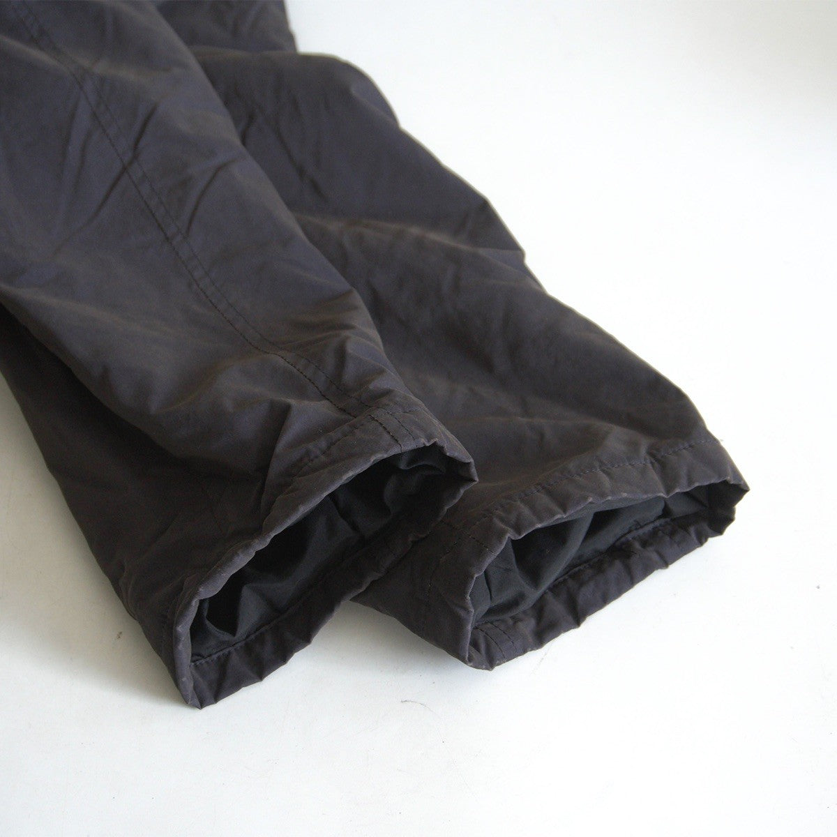 ARMANI COLLEZION Black Padded Balmacaan Coat Size 48