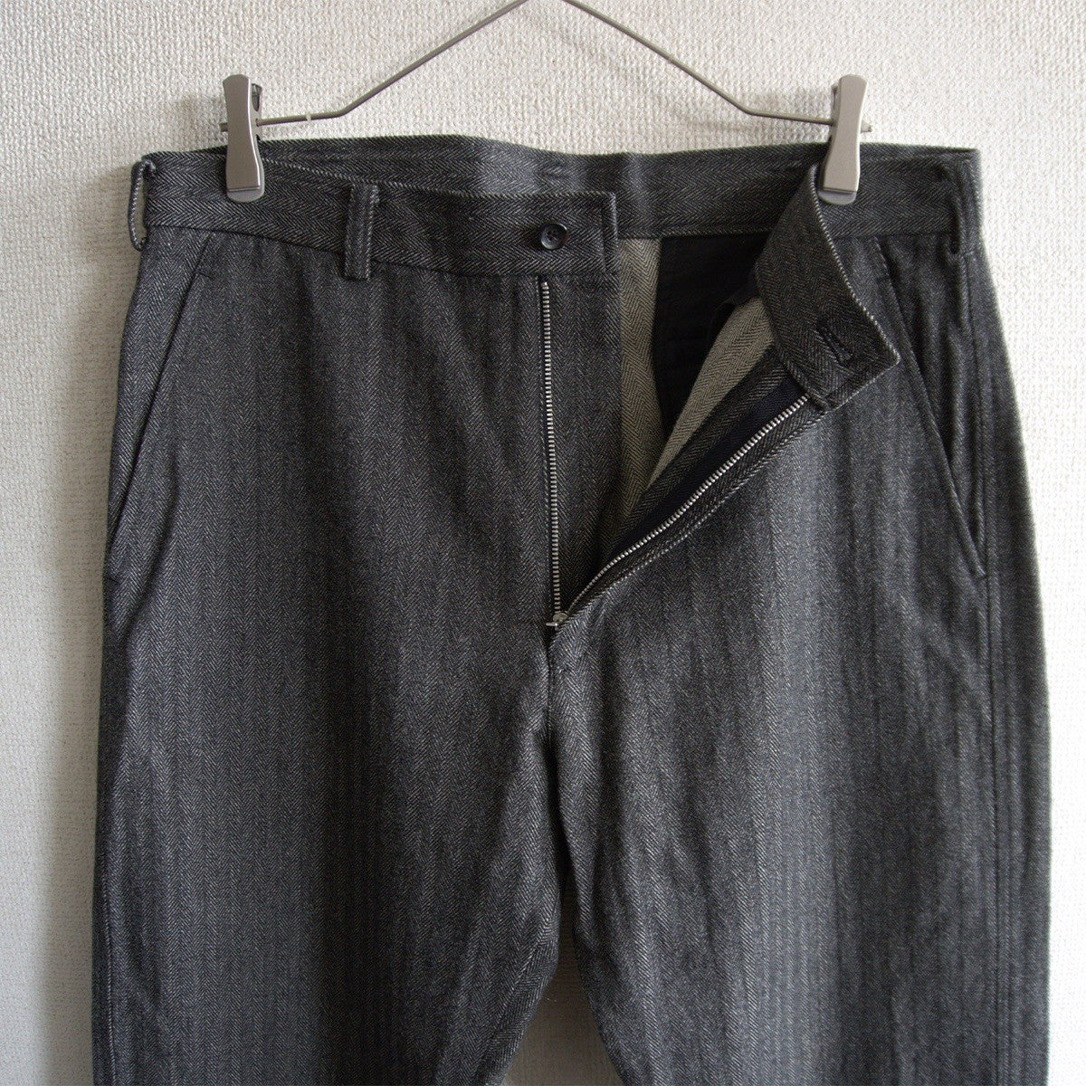 COMME des GARCONS HOMME AD1999 90s Herringbone Pants Size M