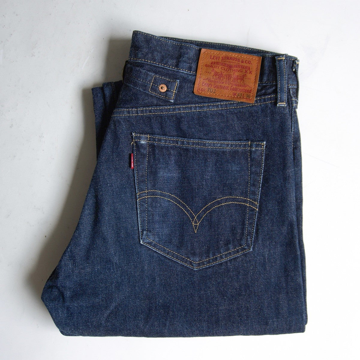 LEVI'S 702XX Big E Denim Jeans Made in Japan Size 33×36