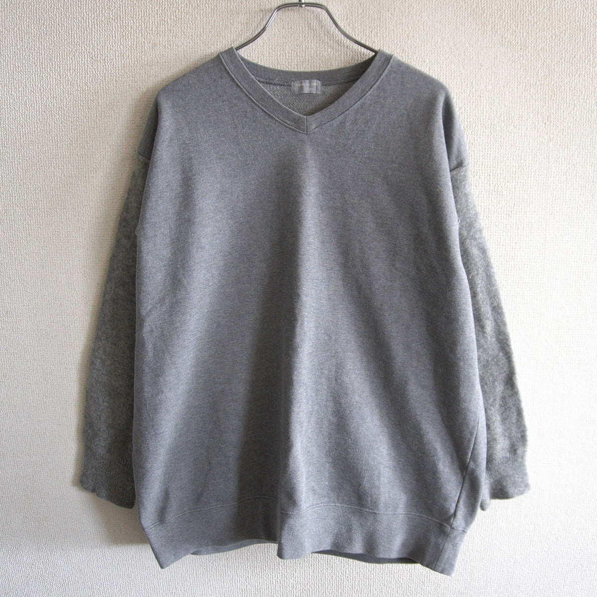 COMME des GARCONS HOMME 90s Knit Panel Sweatshirt