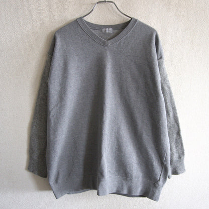 COMME des GARCONS HOMME 90s Knit Panel Sweatshirt