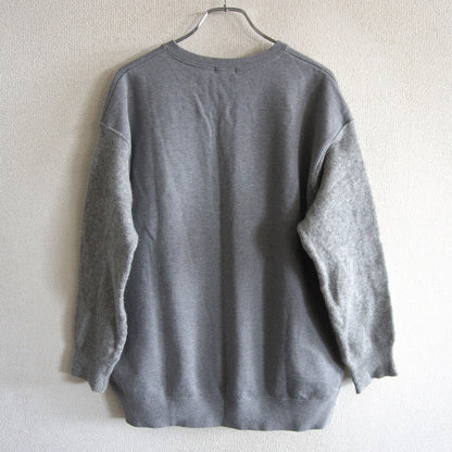 COMME des GARCONS HOMME 90s Knit Panel Sweatshirt