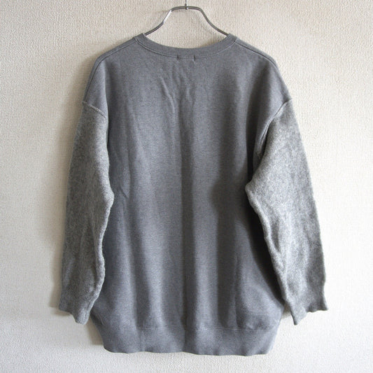 COMME des GARCONS HOMME 90s Knit Panel Sweatshirt