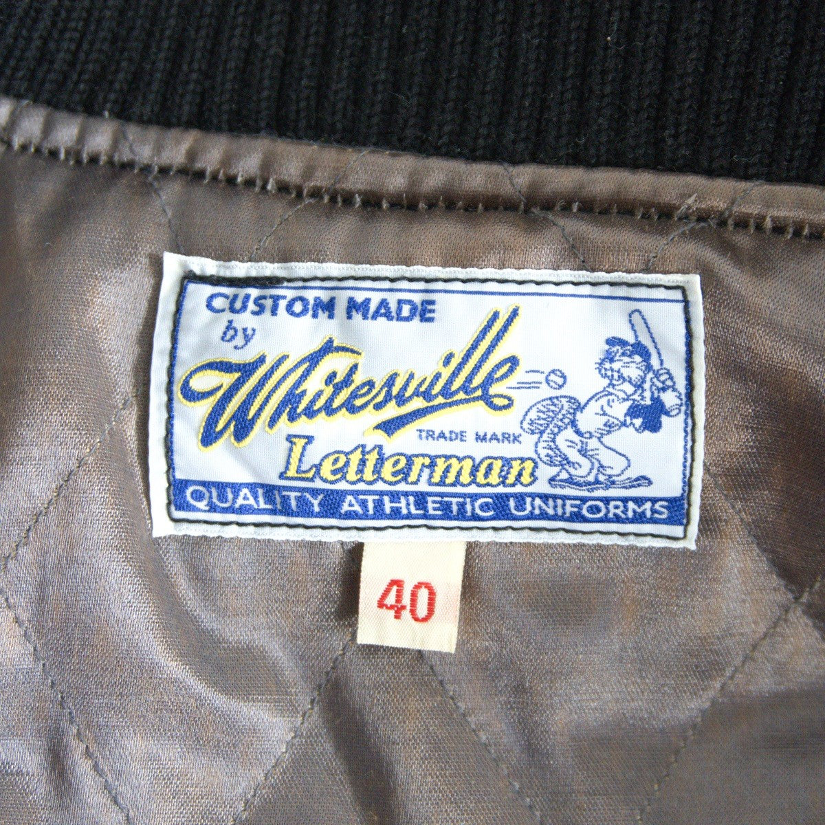WHITESVILLE Full-Deco Leather Sleeve Size 40