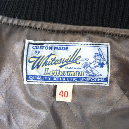 WHITESVILLE Full-Deco Leather Sleeve Size 40
