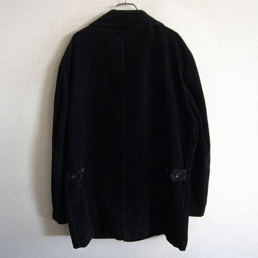 COMME des GARCONS HOMME 90s Black Corduroy Jacket Size M