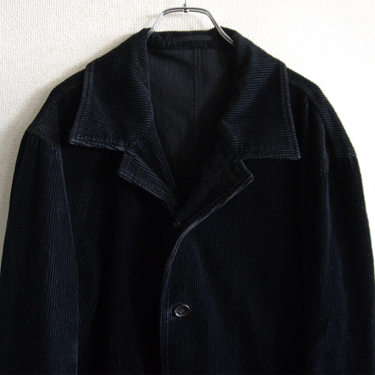 COMME des GARCONS HOMME 90s Black Corduroy Jacket Size M