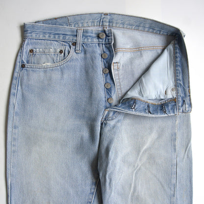 LEVI'S Vintage 501 66 Late Red Tab Denim Jeans Size 33×36