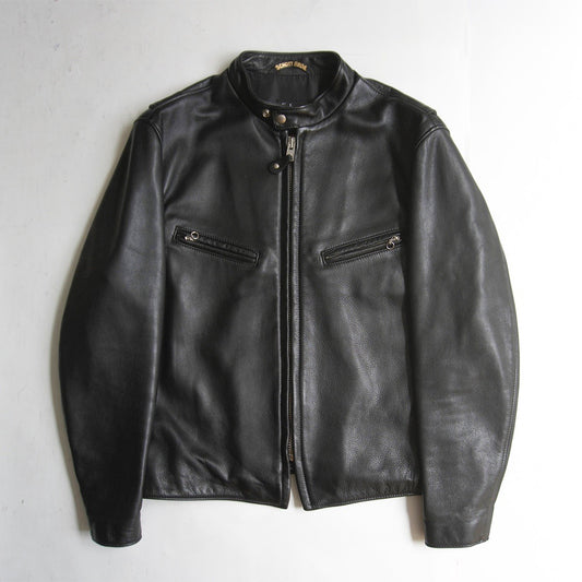 SCHOTT 541XX Grained Leather Single Jacket Black Size 44