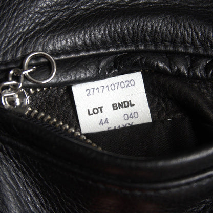 SCHOTT 541XX Grained Leather Single Jacket Black Size 44