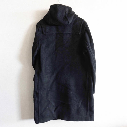 Mallalieus Fabric INVERTERE Duffle Coat Black Size 38