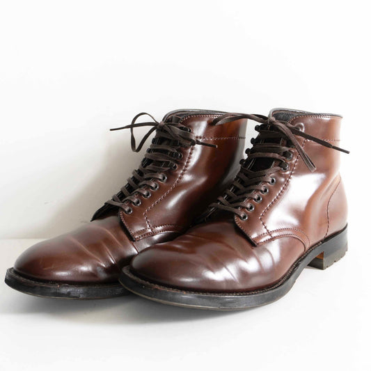ALDEN BLUE BLUE Munson Cigar Cordovan Boots Size 9D
