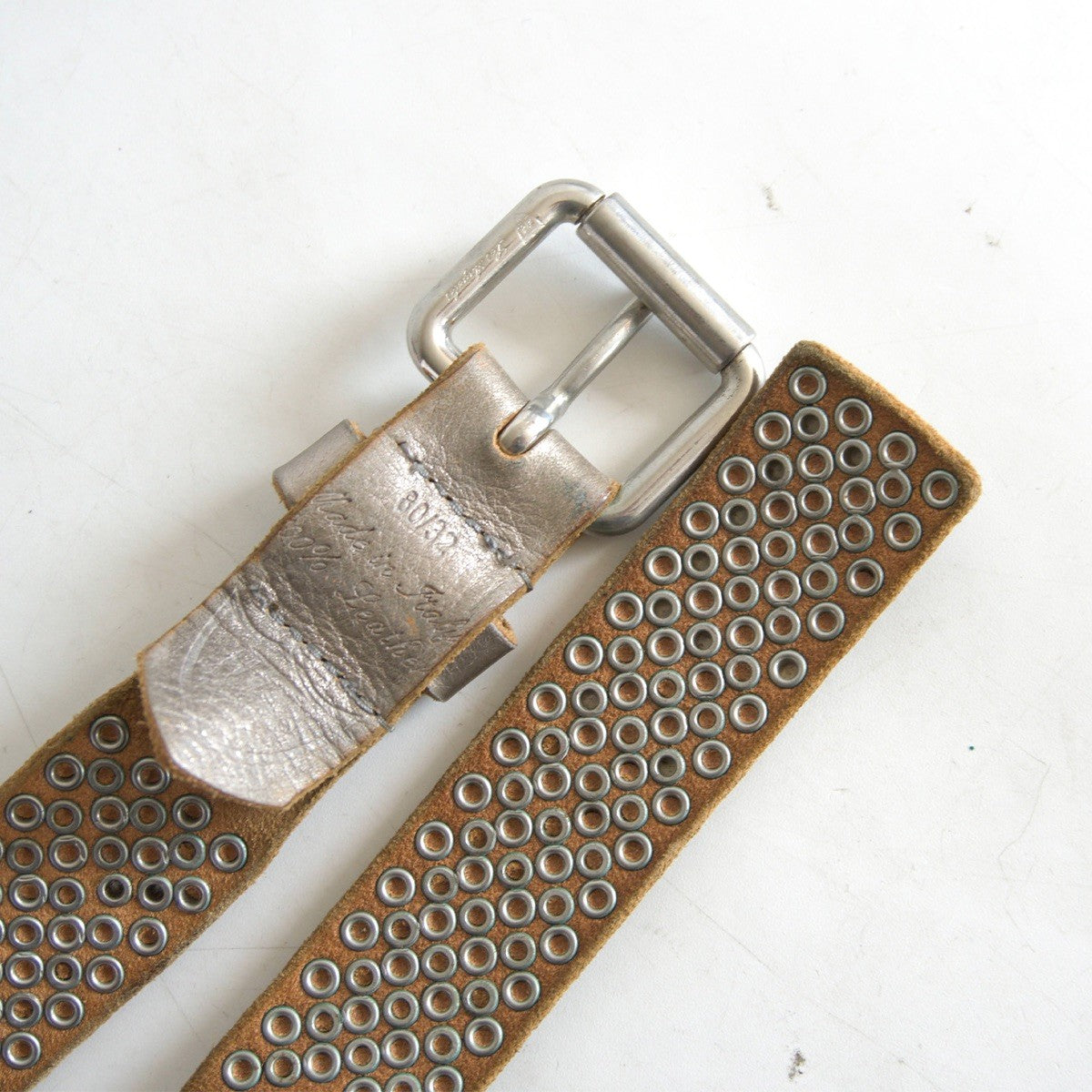 HTC Silver Studded Belt Size ONE SIZE