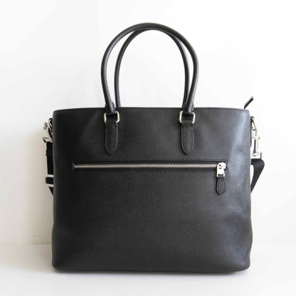 COACH C2842 2-Way Beckett Leather Bag Black Size ONE SIZE
