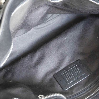 COACH C2842 2-Way Beckett Leather Bag Black Size ONE SIZE