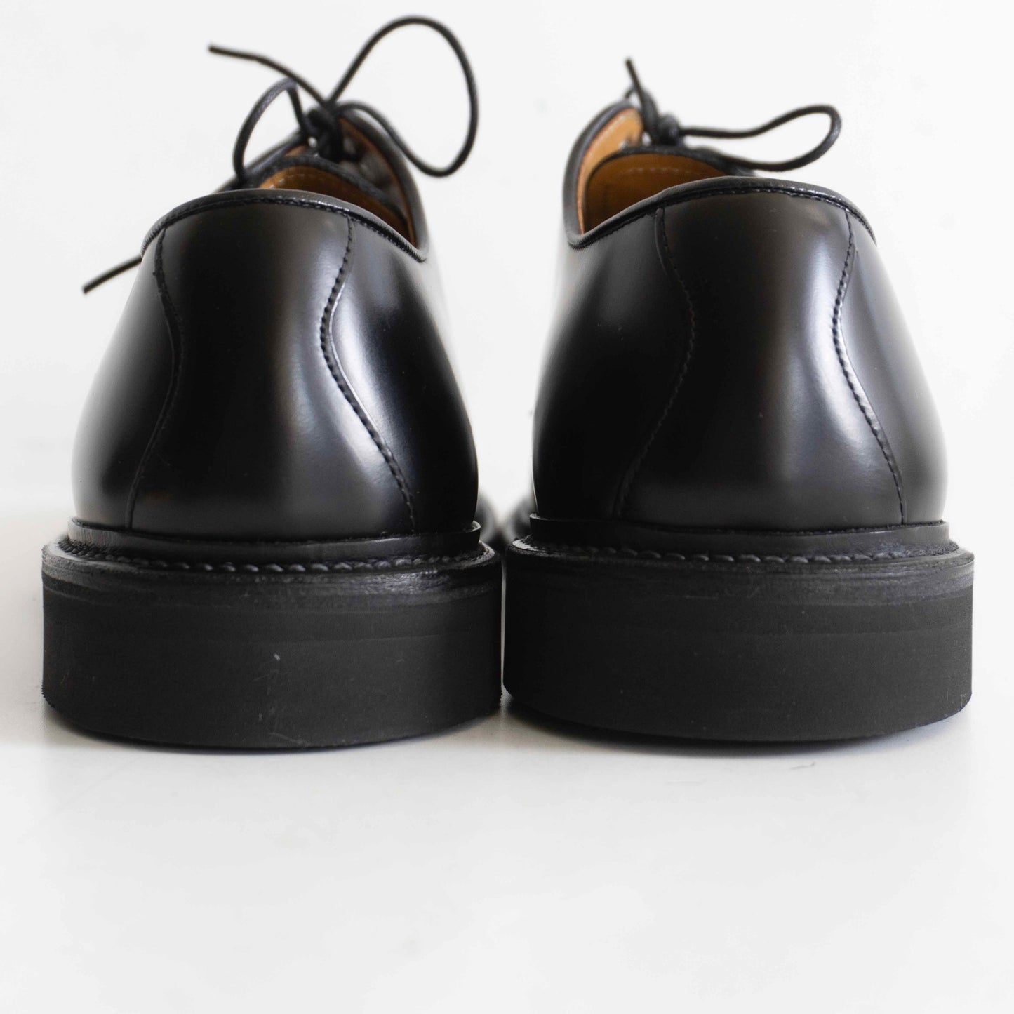 REGAL Plain Toe Leather Shoes Black Size 26cm