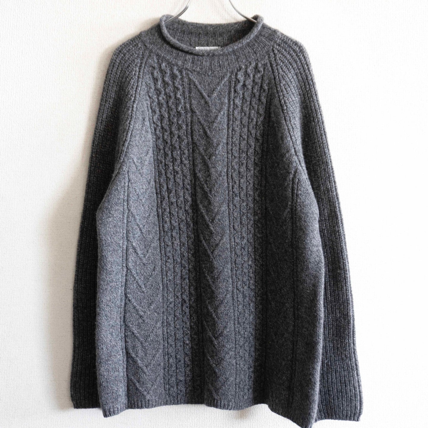 GIORGIO ARMANI Made in Italy Roll Neck Wool Knit Size ITA54