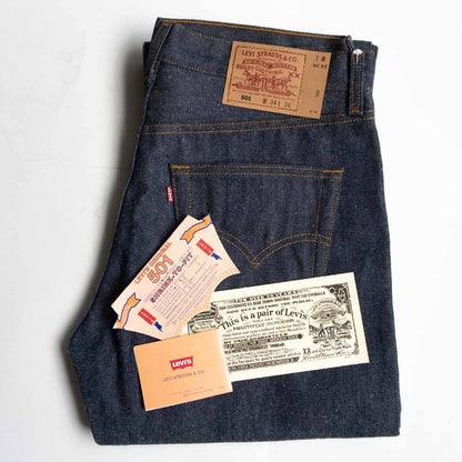 DEAD STOCK 90s LEVI'S 501 USA Made Denim Jeans Size 34×36