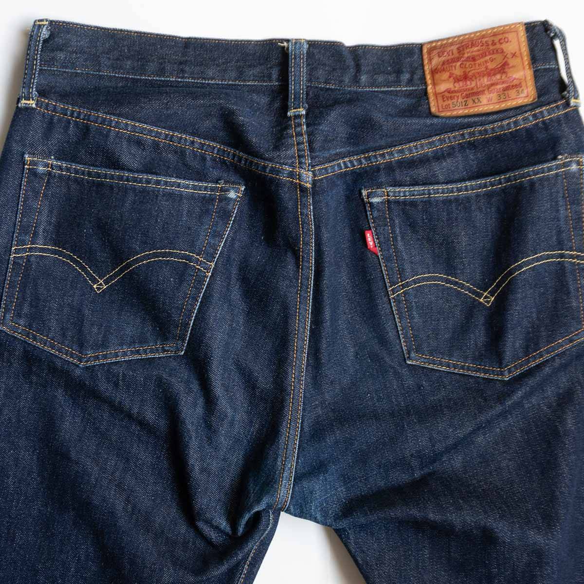 LEVI'S VINTAGE CLOTHING 501ZXX Big E Fly Jeans Size 32×32