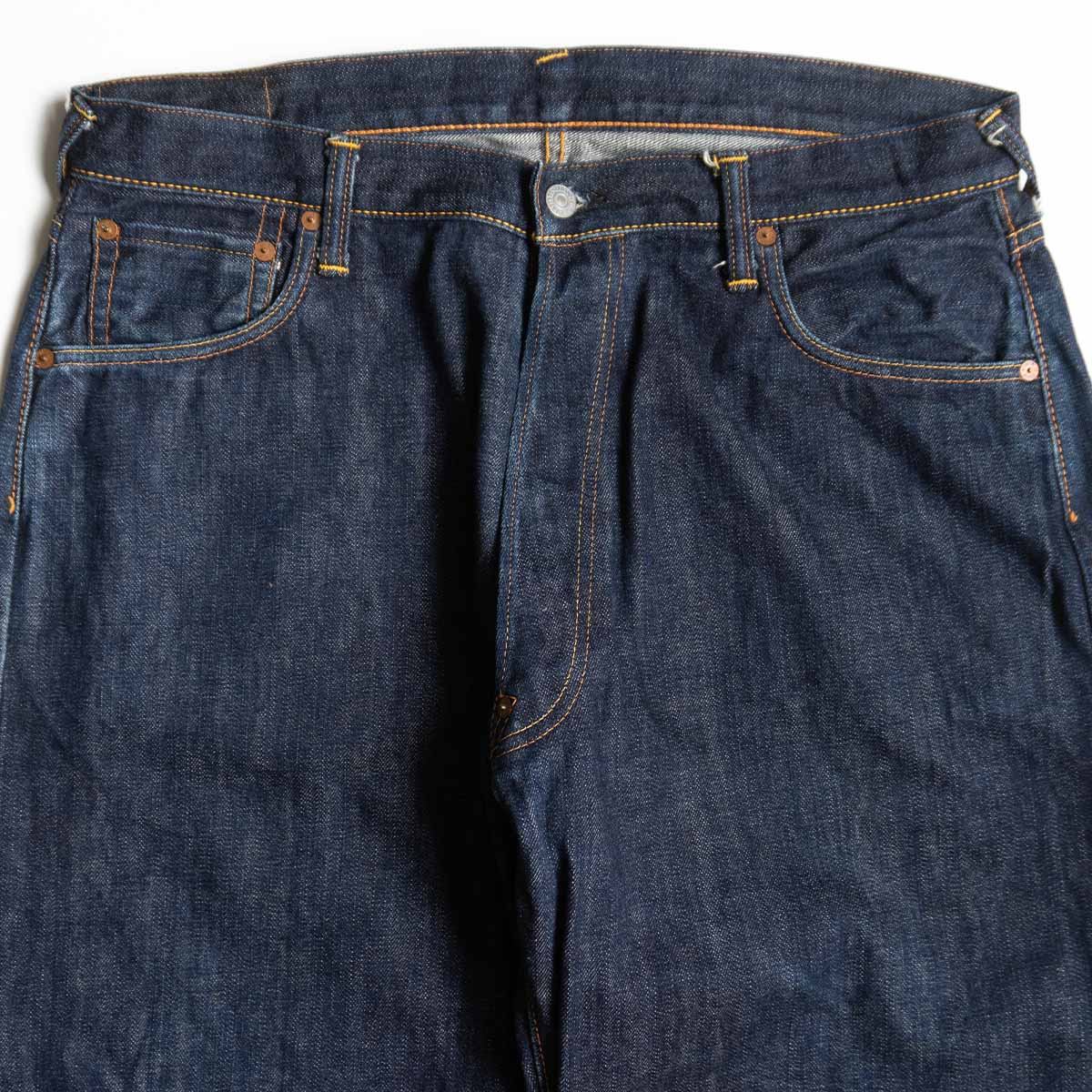 EVISU Dark Wash LOT.2001 Seagull Jeans Size 38×35