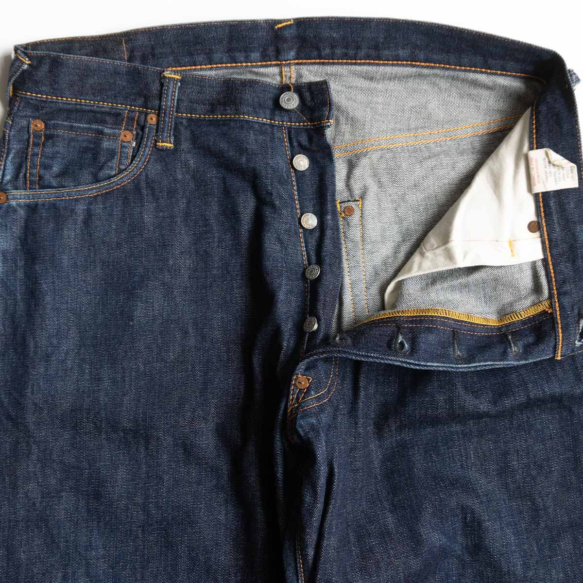 EVISU Dark Wash LOT.2001 Seagull Jeans Size 38×35