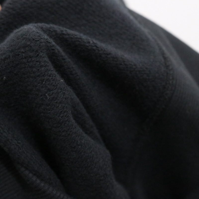 ANCHOR INC. 25SS Crewneck Back Sweatshirt Black Size XL