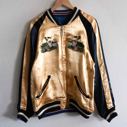 ARTISAN 40th Anniv Crane Reversible Souvenir Jacket Size 42