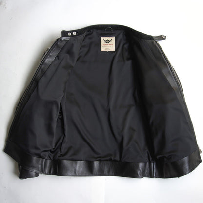 666 triple six Steerhide Mandarin Rider Jacket Size 40