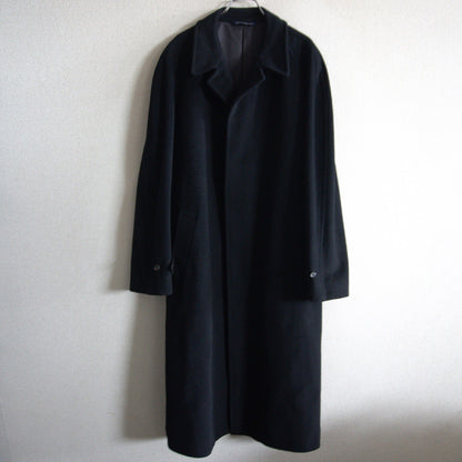 POLO RALPH LAUREN Wool Bal Collar Long Coat Dark Navy Size L