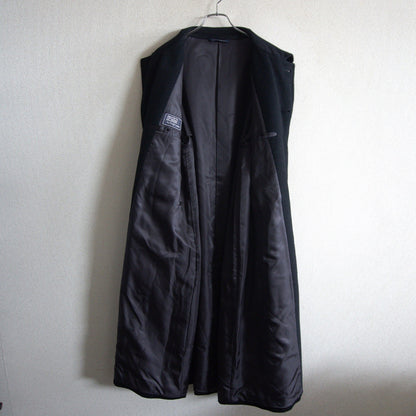 POLO RALPH LAUREN Wool Bal Collar Long Coat Dark Navy Size L