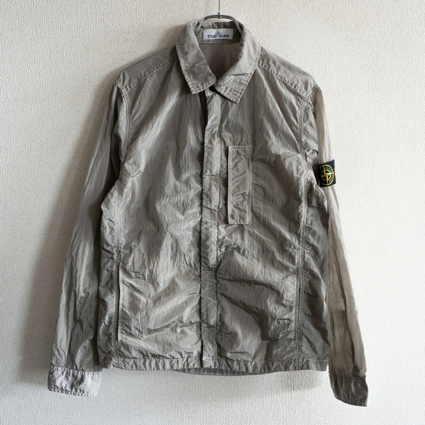 STONE ISLAND 18SS Nylon Metal Over-shirt Jacket Size M