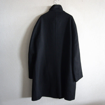 GIORGIO ARMANI Cashmere Shawl Collar Coat Black Size 60