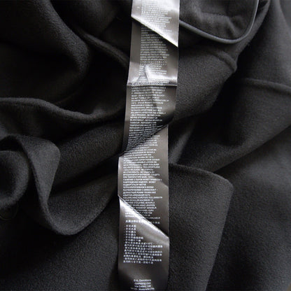 GIORGIO ARMANI Cashmere Shawl Collar Coat Black Size 60
