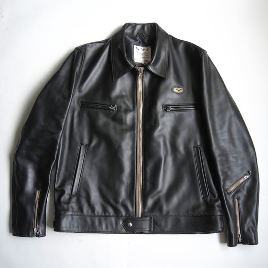 Lewis Leathers 551 Dominator Leather Jacket Size 46