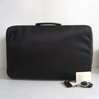 FELISI 20164/2 Nylon Leather Boston Bag Black Size ONE SIZE