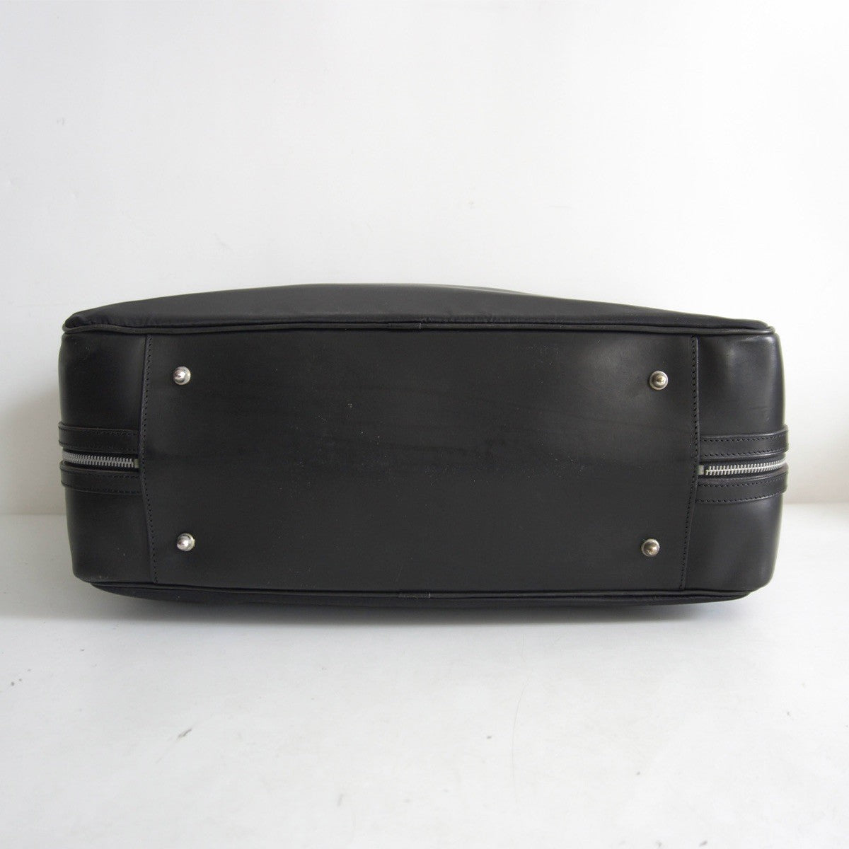 FELISI 20164/2 Nylon Leather Boston Bag Black Size ONE SIZE