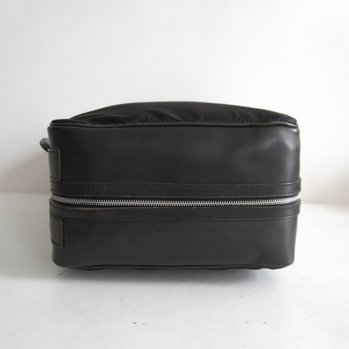 FELISI 20164/2 Nylon Leather Boston Bag Black Size ONE SIZE