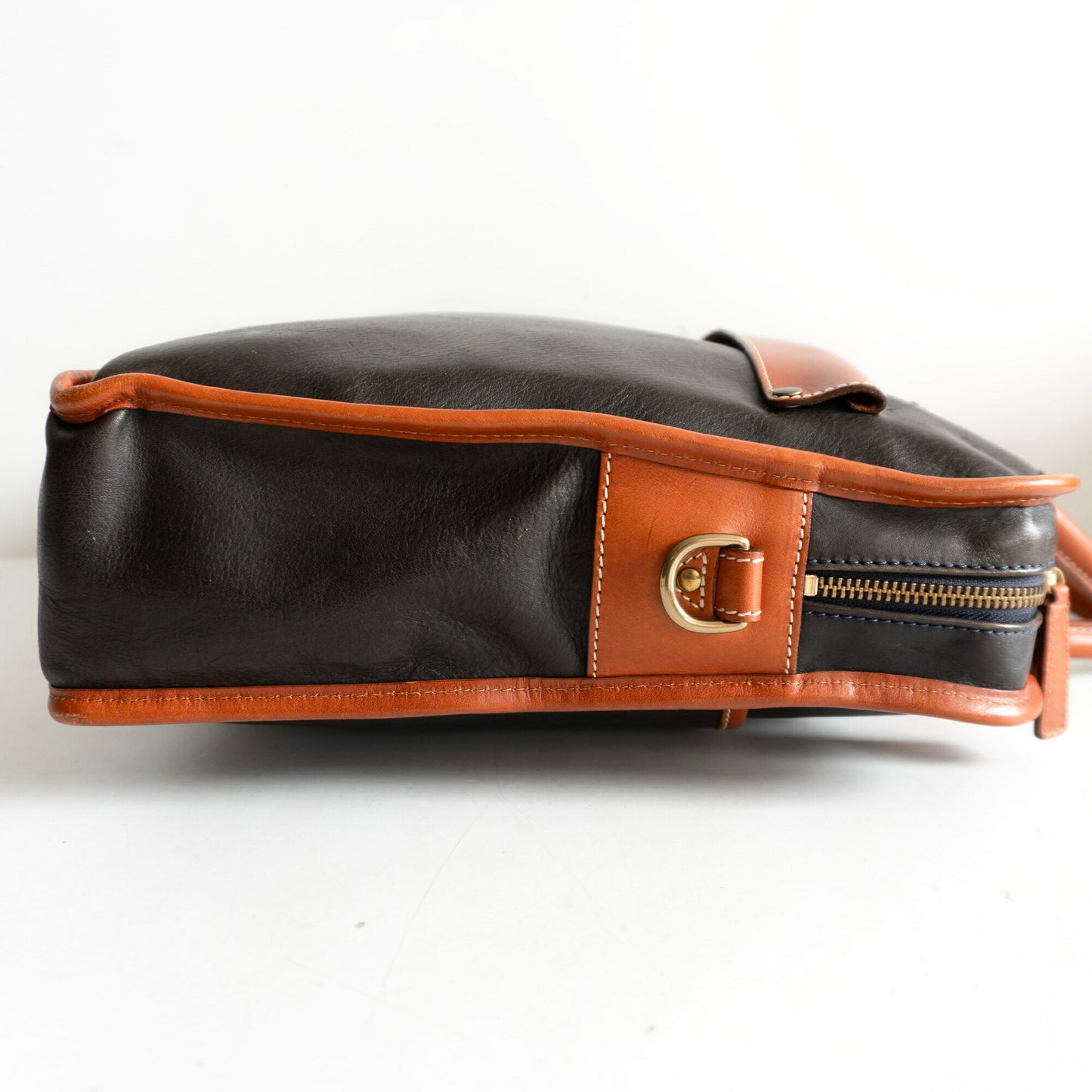 FELISI 1772/3 Leather Briefcase Black Brown Size ONE SIZE