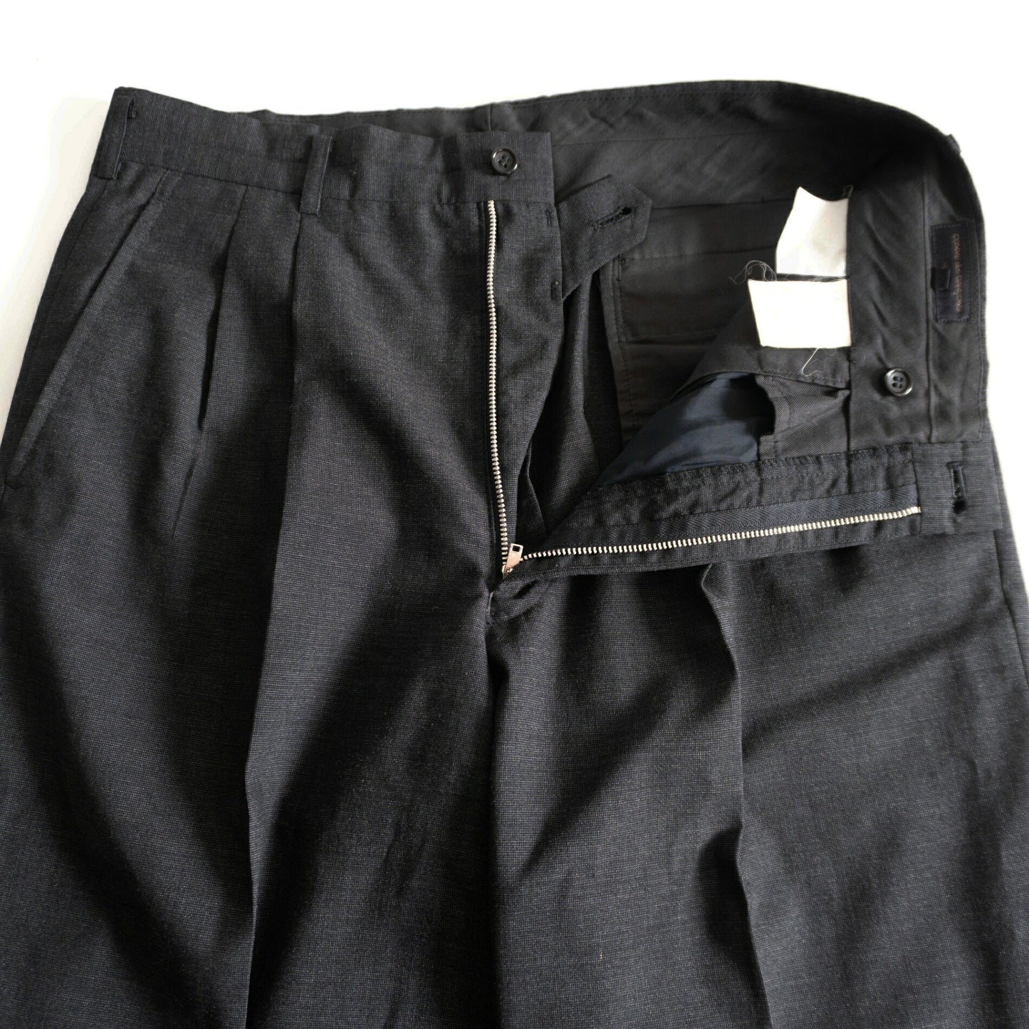 COMME des GARCONS HOMME AD1999 2-Pleat Slacks Size L
