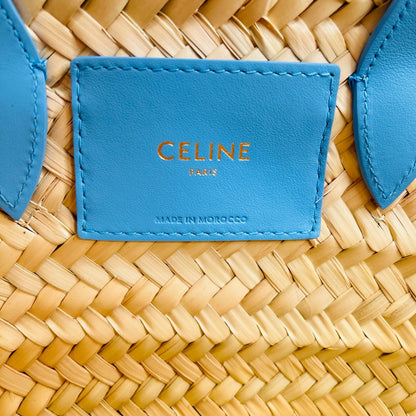 CELINE Teen Triomphe Panier Sky Basket Bag Size ONE SIZE