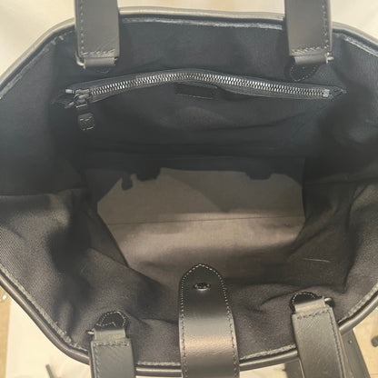 LOUIS VUITTON Saumur Monogram Eclipse Tote Bag Black
