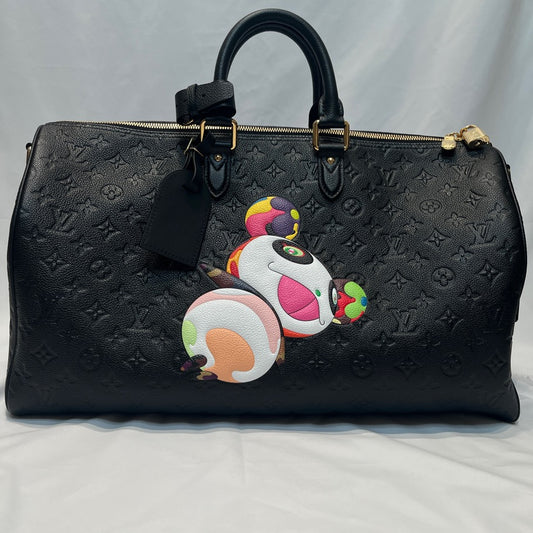 Louis Vuitton Monogram Empreinte LVxTM Keepall 45 Black