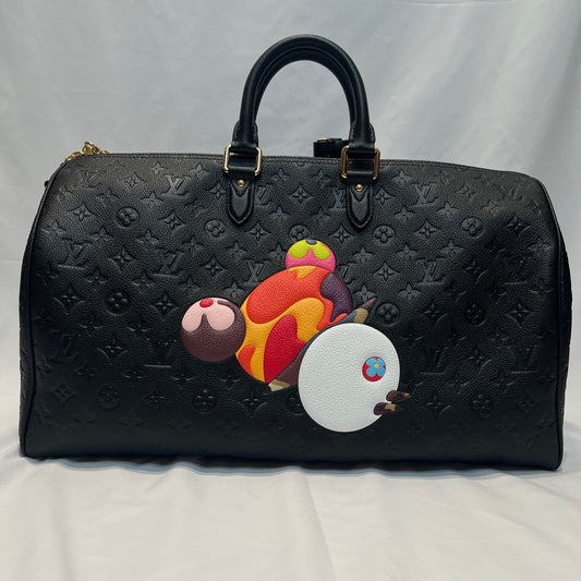 Louis Vuitton Monogram Empreinte LVxTM Keepall 45 Black