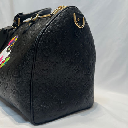 Louis Vuitton Monogram Empreinte LVxTM Keepall 45 Black