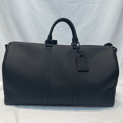Louis Vuitton Aerogram Keepall Bag Black Size ONE SIZE