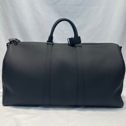 Louis Vuitton Aerogram Keepall Bag Black Size ONE SIZE