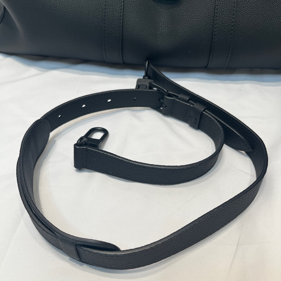 Louis Vuitton Aerogram Keepall Bag Black Size ONE SIZE