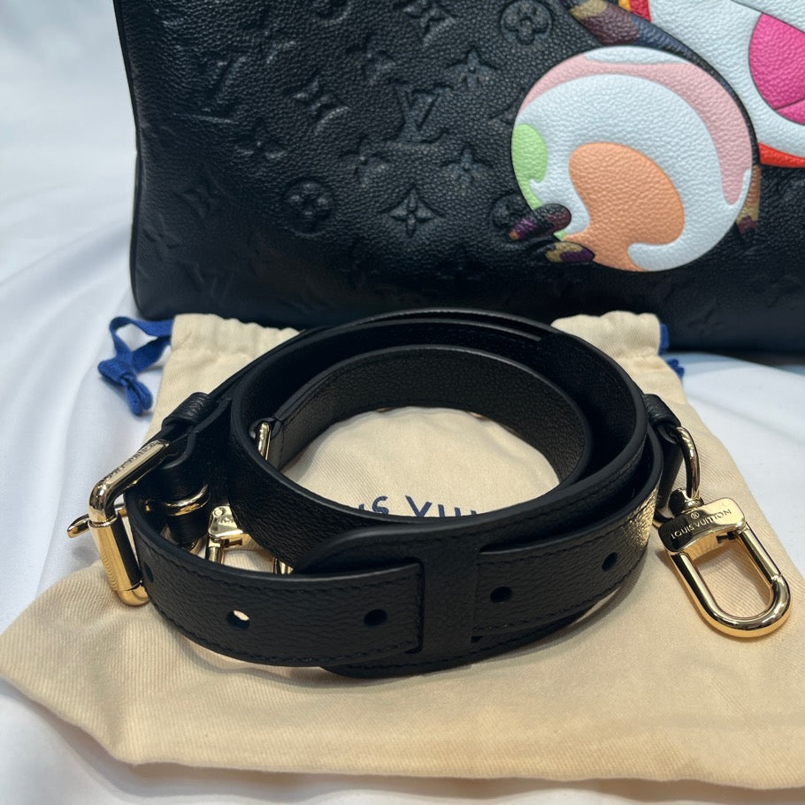 Louis Vuitton Monogram Empreinte LVxTM Keepall 45 Black