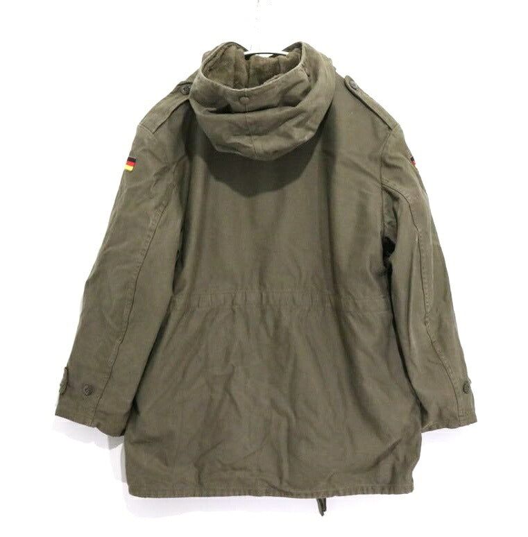 MILITARY 80s German Army Field Parka Olive Jacket Size GR.3